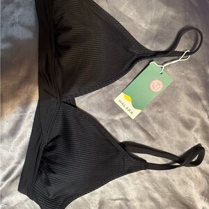 Halara Black Bikini Top